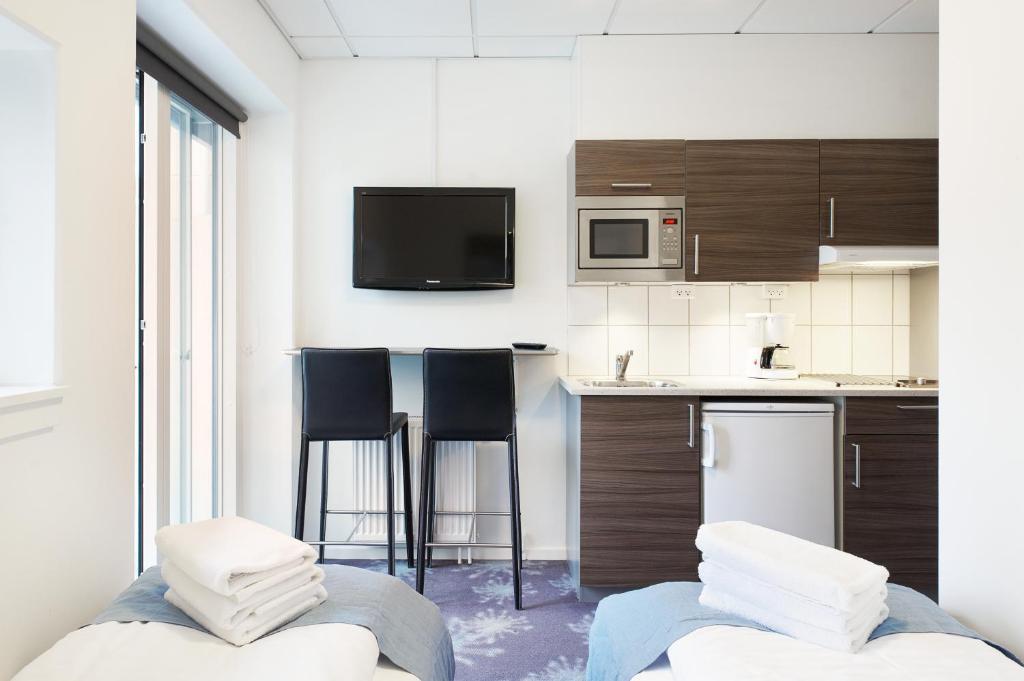 Aparthotel Faber Århus Pokoj fotografie